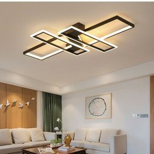 80W LED Ceiling Light With Remote control Living Room Bedroom Pendant Lights