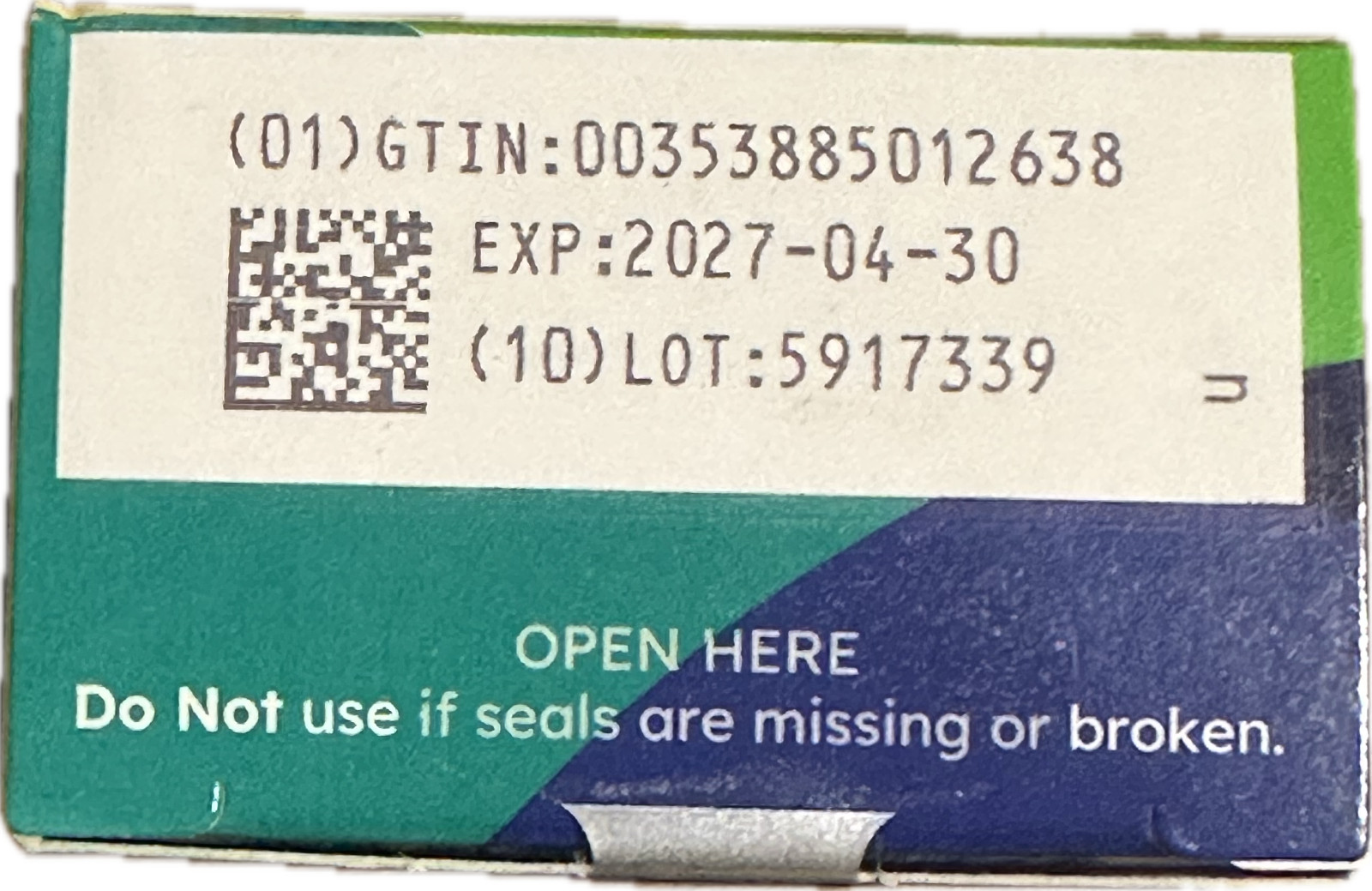 OneTouch Ultra Plus Blood Glucose Test Strips - 30 Test Strips - Exp: 04/2027