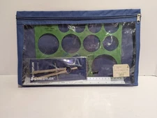 Staedtler Engineer Tools - Compass, Architect Triangular Ruler, Circle Template