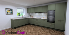 German Kitchen - Hacker - Scala - Olive Green  - Not Ex-Display