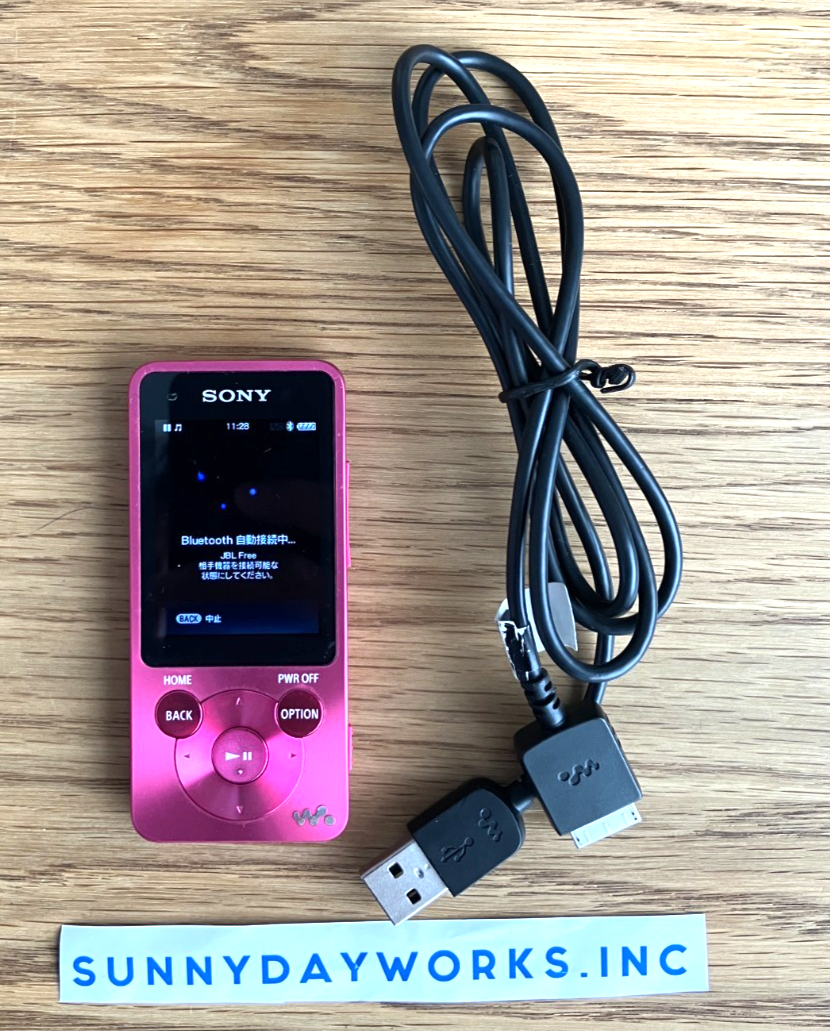 Duty Paid US Only SONY Walkman NW-S784 Disney Limited Pink Rare