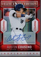 2014 Elite Extra Edition Prospects Sig Inspirations 37 Austin Cousino Auto /100