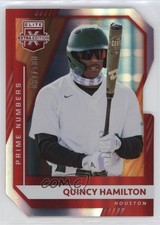 2021 Panini Elite Extra Edition Prime Numbers B Die-Cut /128 Quincy Hamilton b4d