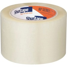 Shurtape AP 201 Carton Sealing Tape 2 Mil 3" x 110 Yds. Clear Lot of 24