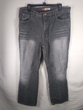 Women s Faded Glory Gray Pants Size 18 Casual Classic Style Pre-Owned