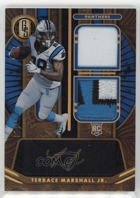 2021 Panini Gold Standard Prime 6/49 Terrace Marshall Jr #257 Rookie Auto RC hd2