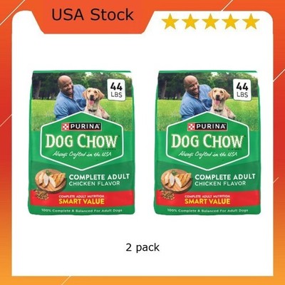 Purina Dog Chow Complete, Dry Dog Food for Adult Dogs High Protein, Real Chicken
