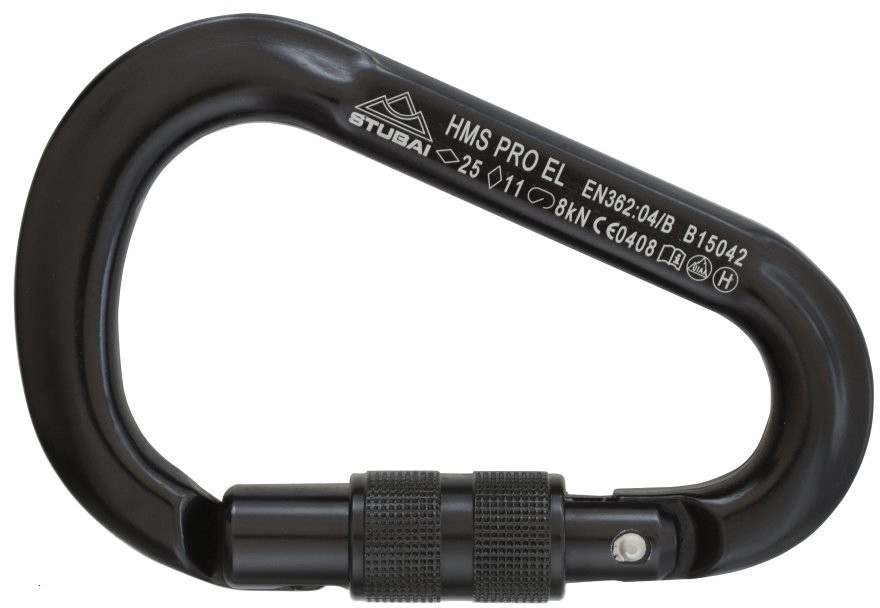 Карабины Stubai HMS - Анодированный алюминий латунный замок безопасность в Австрийских Альпах 6290₽