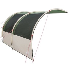 Water Resistant Tarp Arch with Roof Camping Shelter Outdoor Canopy Gear  vidaXL