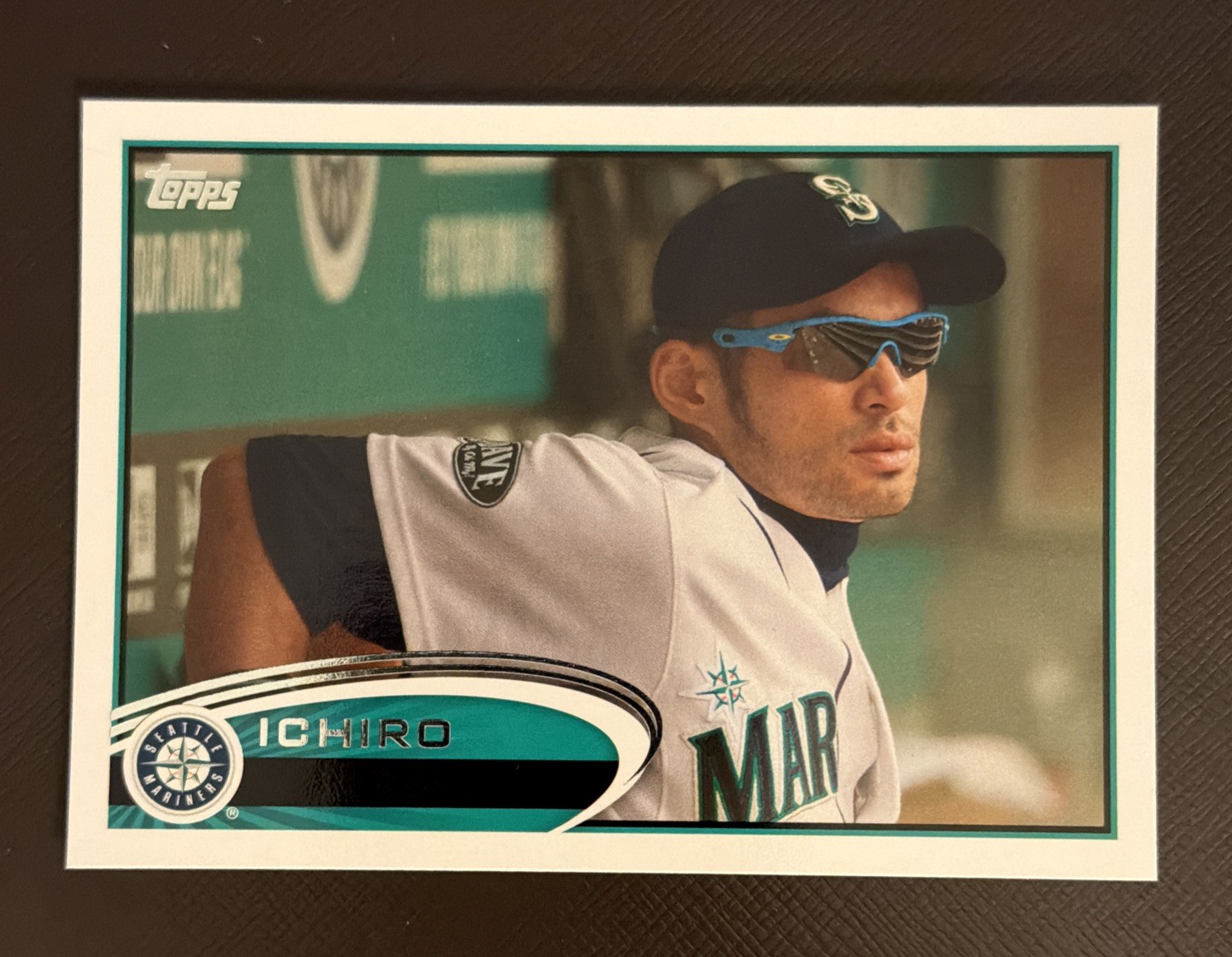 Ichiro Suzuki 2012 Topps Series 2 Photo Image Variation SP Dugout #537 MARINERS