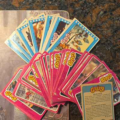 Topps 1978 Grease Non-Sport Trading Card Lot - 59 Cards w/ Sticker #59