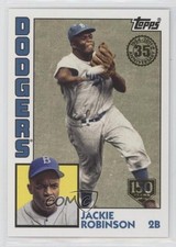 2019 Update 1984 Topps Baseball 150th Anniversary /150 Jackie Robinson HOF qp4