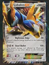 Cobalion EX 93/135 Holo EX Rare Plasma Storm MP Pokemon on eBay