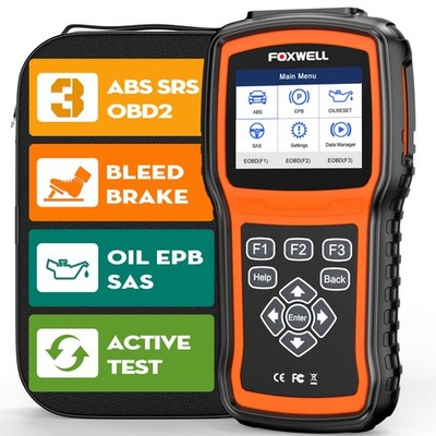 Foxwell Nt630 Plus Auto ABS Bleeding SRS SAS Reset OBD2 Scanner Diagnostic Tool
