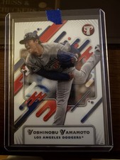 Topps 2025 Pristine Yoshinobu Yamamoto #176 Los Angeles Dodgers Baseball