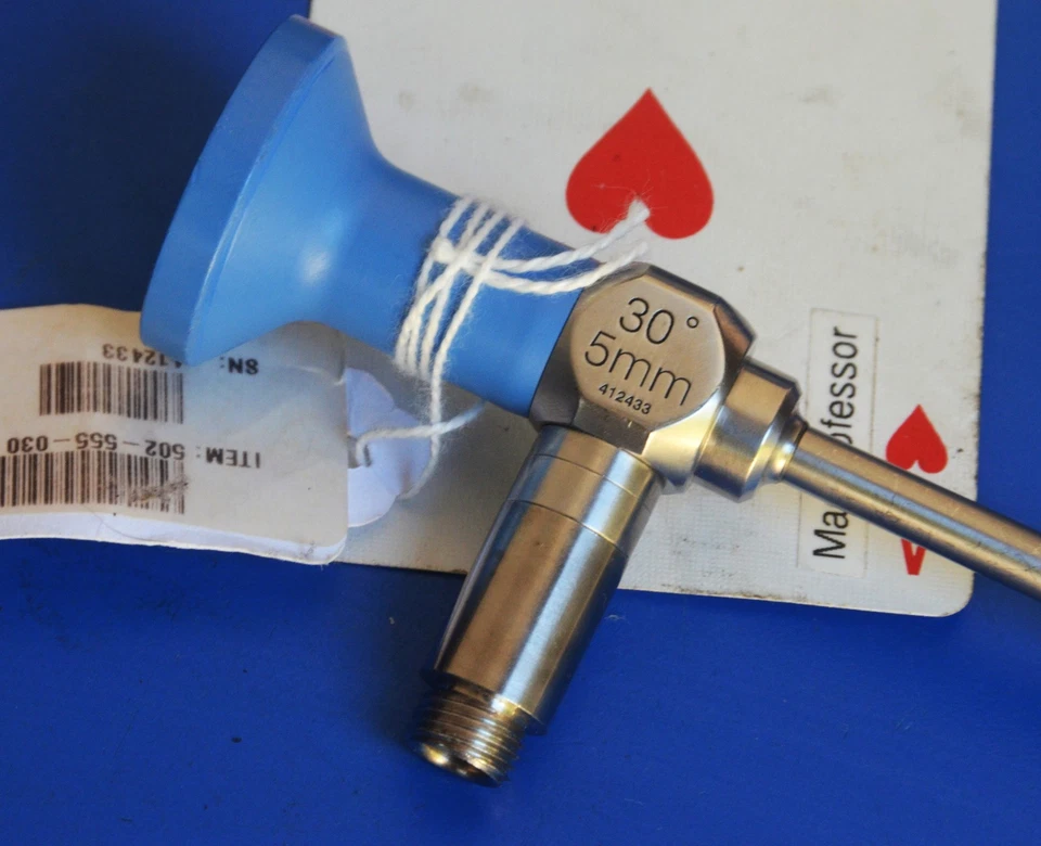 Laparoscopio endoscópico autoclavable Stryker 5,5 mm 30º 30 cm largo 502-555-030 Foto 4 de 4