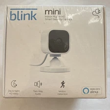 Blink Mini Indoor Plug-In Live HD Smart Security Camera (New in Box)