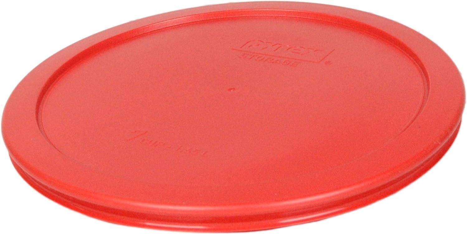 Pyrex 6 / 7 Cup 1.65 L Plastic Storage Replacement Lid Cover Red 7402-pc NEW
