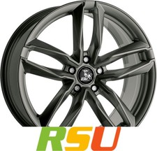 Ultra Wheels UA6 Pro dark grey 8x18" ET30 LK5 112 ML 66.5 Alufelgen 18 Zoll