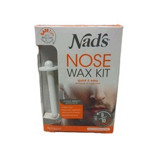 Nad's Nose Wax Kit for Men  Women - Waxing Quick  Easy Hair Removal
