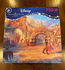Disney Tangled Rapunzel Thomas Kinkade 750 Piece Puzzle Ceaco 2903-32 NEW SEALED