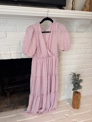 Ophelia Roe Pink Prairie Dress Size Small
