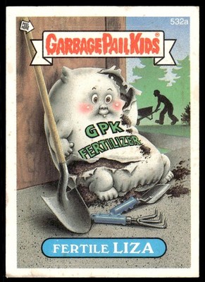 Garbage Pail Kids Topps Series 13 #532a Fertile Liza