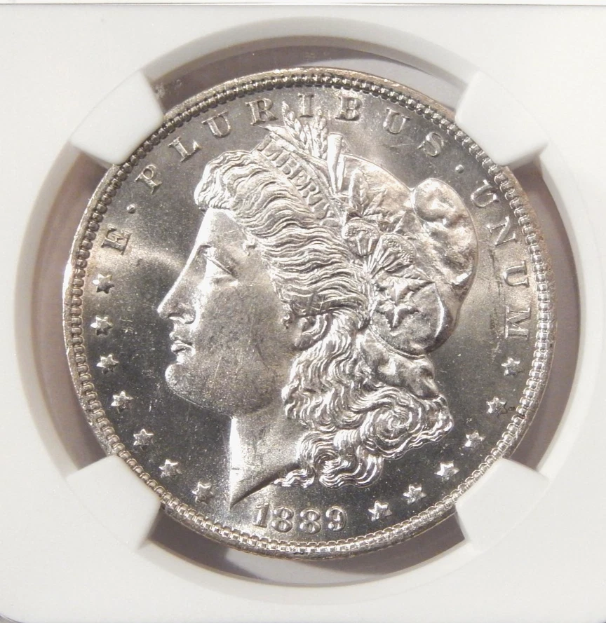 MS 64 Graded 1889 Year Morgan US Dollars (1878-1921) for sale | eBay