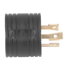 TT To RV Plug Generator Adapter Converter Plug Brass Contacts 125V 30A