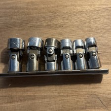S-k Tools 6 Pc 38 Drive Universal Swivel Flex Socket Set 38 - 1116 Rail S-k Tools 6 Pc 38 Drive Universal Swivel Flex Socket Set 38 - 1116 Rail