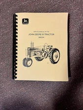 John Deere Tractor Model B BN BW BWH BNH Styled Repair Service Manual SM2004