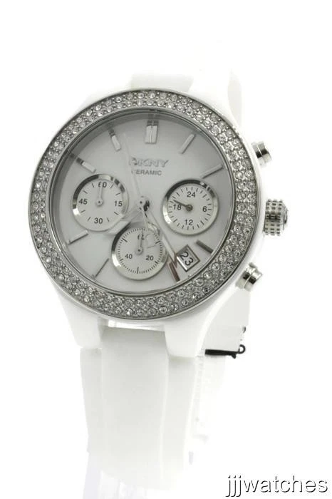 DKNY White Ceramic Wristwatches for sale | eBay display picture 1