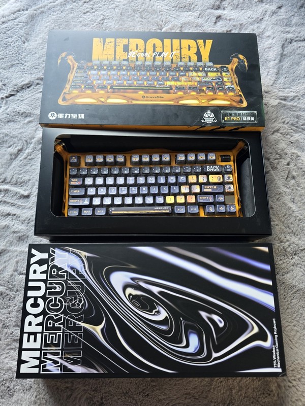 GravaStar Mercury K1 Pro Mechanical Wireless Gaming Keyboard
