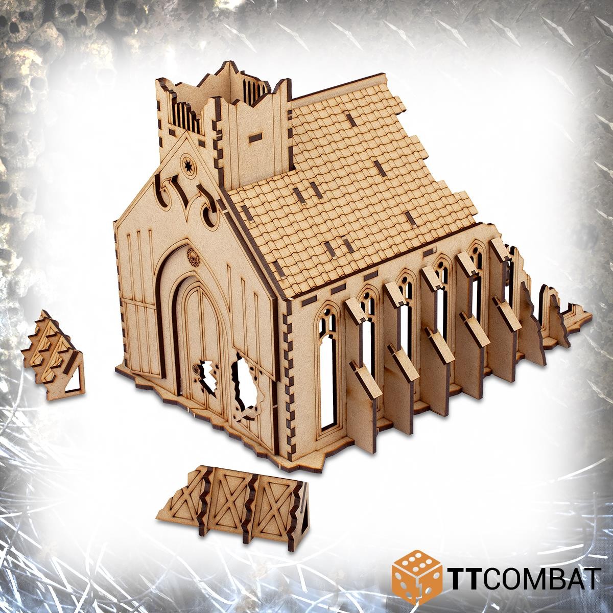 TTCombat BNIB Damaged Gothic Chapel