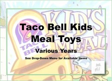Taco Bell Kids Meals Toys Vintage 1990-2008-Chose Your Fav!