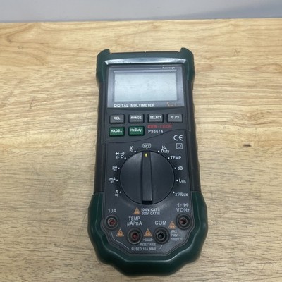 Cen Tech P98674 Digital AC/DC Auto/Manual Range Digital Multimeter Meter - WORKS