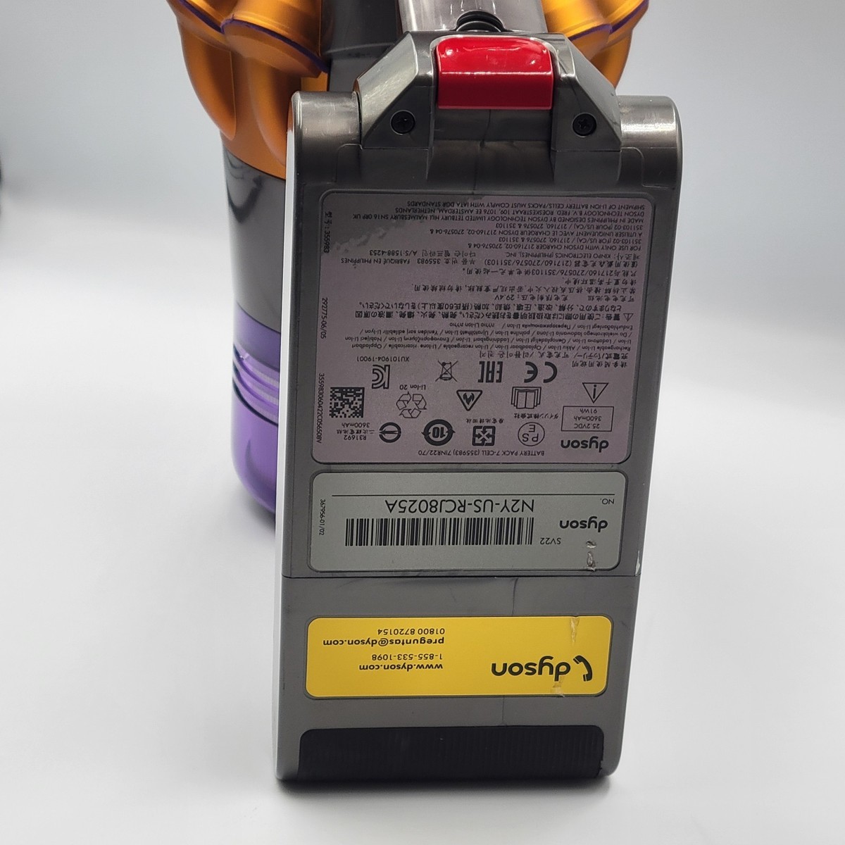 Genuine Dyson V15 Detect SV22 Cordless Vacuum Main Body, Battery