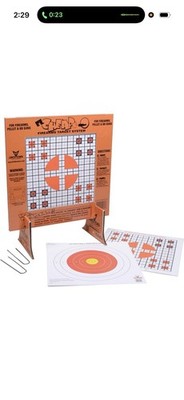 30-06 Outdoors El-Cheapo Gun Target System 100 Yard For Range / Field Orange CO1