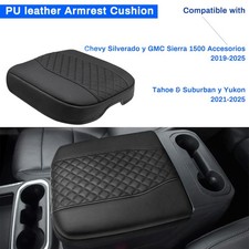 Center Console Cover For Chevy Silverado Gmc Sierra 1500 Tahoe Yukon 2019-2025 Center Console Cover For Chevy Silverado Gmc Sierra 1500 Tahoe Yukon 2019-2025