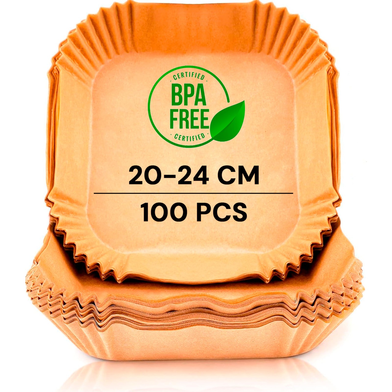 Carta Forno per Friggitrice ad Aria BPA Free Monouso Adatto al Forno da 5 a 8