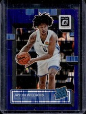 2022-23 Panini Donruss Optic Jaylin Williams Purple Shock RC Rated Rookie #246
