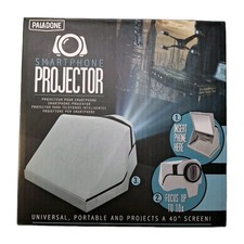 Paladone Smartphone Projector White 40" Screen, Portable, Universal