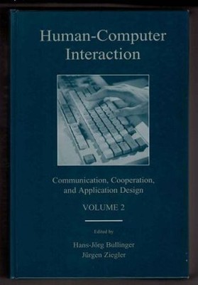 Human-Computer Interaction. Volume 2: Communication, Cooperation and Application