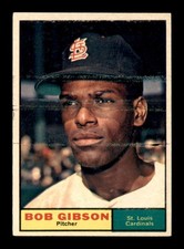 1961 Topps #211 Bob Gibson   VGEX X3676542