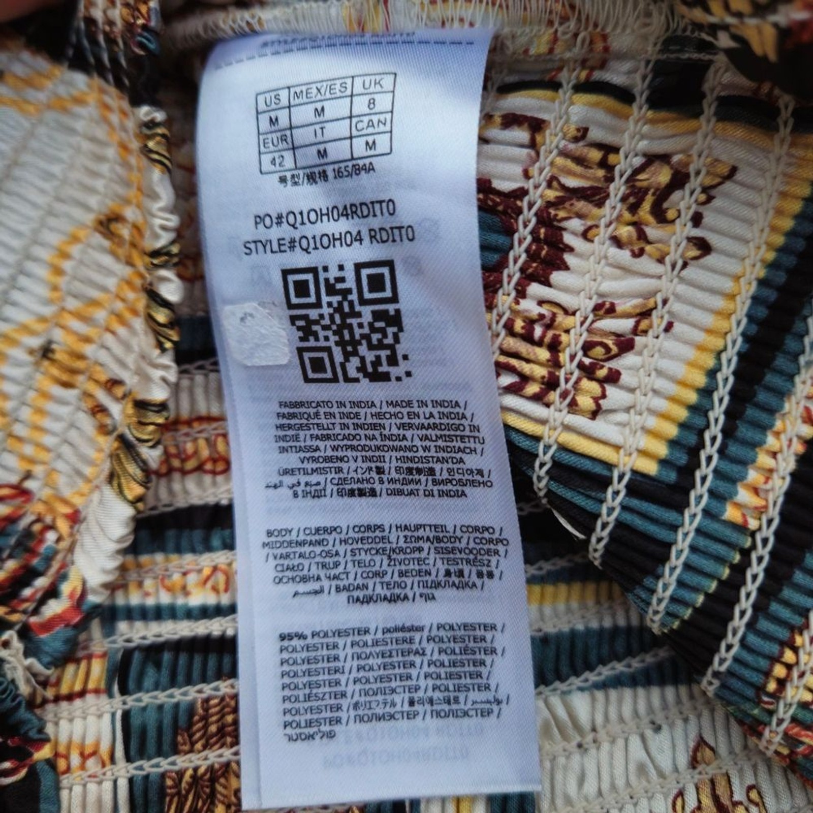 Guess Multicolor Patterned Blouse - Size M - image 7