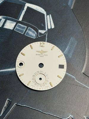 Breitling Zifferblatt Weiß 25,66mm
