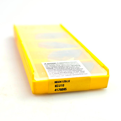 Kennametal NGD4125LK KCU10 Carbide Top-Notch Grooving Inserts (Box of 4)
