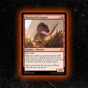 Hunting Velociraptor Mtg | eBay