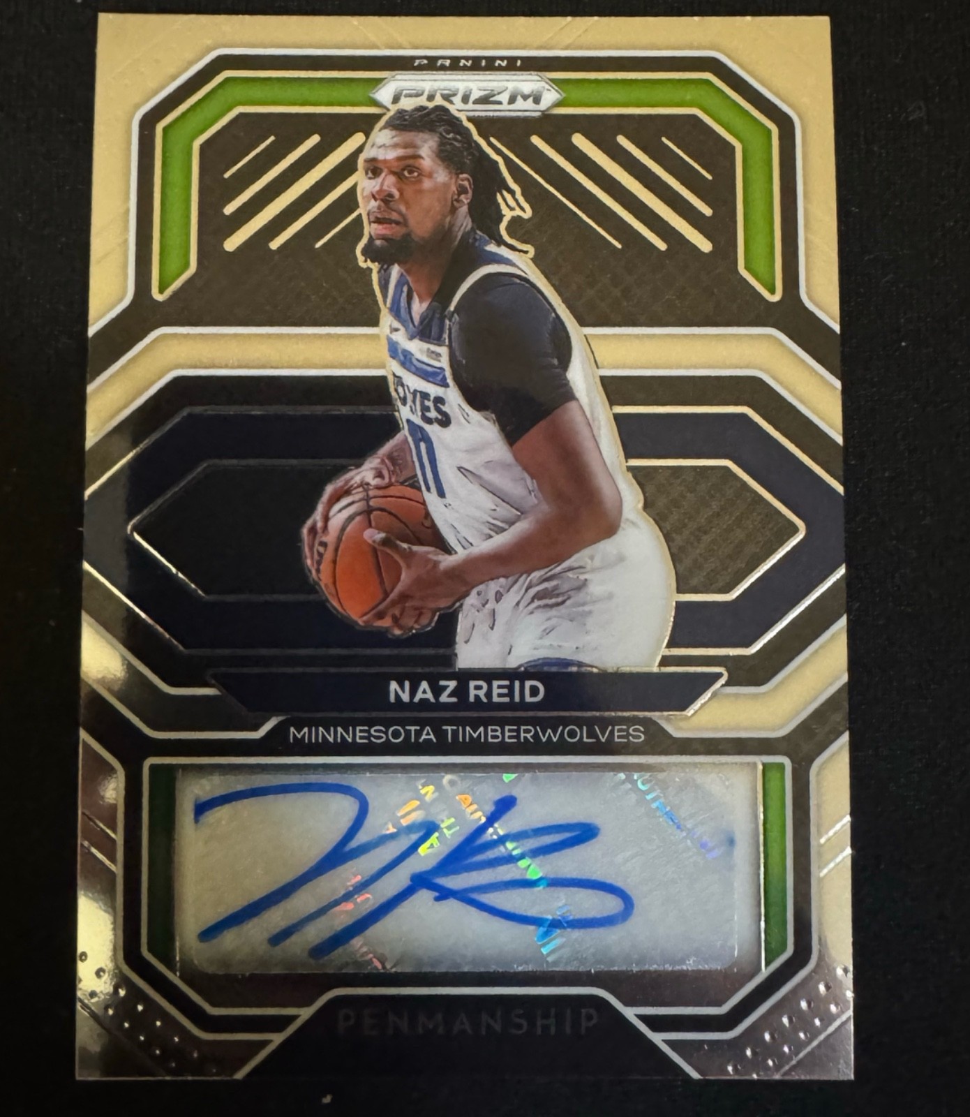 2020-21 Panini Prizm #PE-NAZ Naz Reid Penmanship