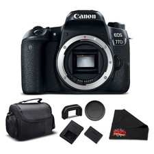 Canon EOS 77D DSLR Camera Body - Essential Bundle